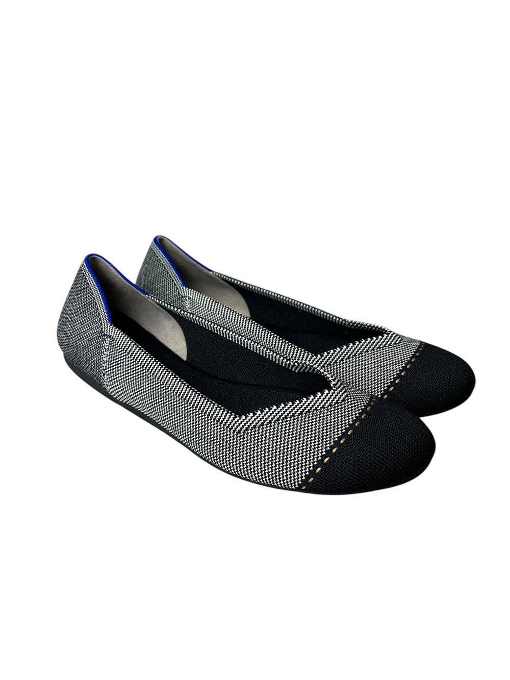 Rothy’s The Gray Mist Cap Round Toe Flats Size 7.5